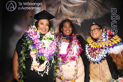 Booth photo from Ceremony 3 of the TWoA Tāmaki Makaurau 2025 Graduations (March 2025) held at the Mangere Arts Centre in Auckland, New Zealand on Wednesday, 12 March, 2025. Photo: InstaBooth by KeyImagery Photography. Copyright: © 2025 Te Wānanga o Aotearoa.