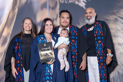 Photo from the TWoA Te Tai Tokerau 2024 Graduation (Whangarei), held at Semenoff Stadium in Whangarei, Northland, New Zealand on Thursday, 9 May, 2024. Photo by Alick Saunders for KeyImagery Photography. Copyright: © Te Wānanga o Aotearoa.