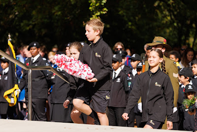 Photo from the Anzac Day 2025 Civic Service held at Memorial Park in Hamilton, Waikato, New Zealand on Friday, 25 April, 2025. Photography by Mike Walen / KeyImagery Photography. Copyright: © 2025 Hamilton City Council.