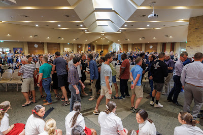 Photo from the New Staff & Student Pōwhiri event held in the All Saints Chapel at Waikato Diocesan in Hamilton, Waikato, New Zealand on Wednesday, 7 Feb,ruary 2024. Photo by Mike Walen / KeyImagery Photography. Copyright: © Waikato Diocesan School for Girls.