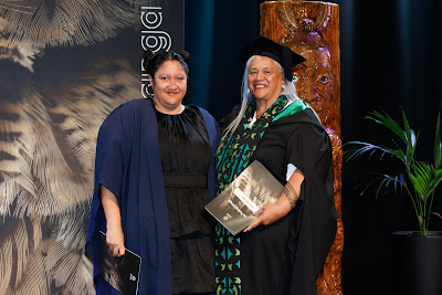 Photo from the TWoA Tainui 2025 Graduations (Ceremony 2 @ 2pm) held at Claudelands Event Centre in Hamilton, Waikato, New Zealand on Tuesday, 29 April, 2025. Photography by Mike Walen / KeyImagery Photography. Copyright: © 2025 Te Wānanga o Aotearoa.