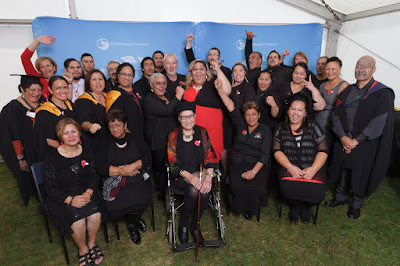 Photo from the TWoA Tainui Graduation 2015 held at Founders Theatre, Hamilton, New Zealand, on Thursday 23 April 2015.  Photo: Mike Walen / KeyImagery Photography