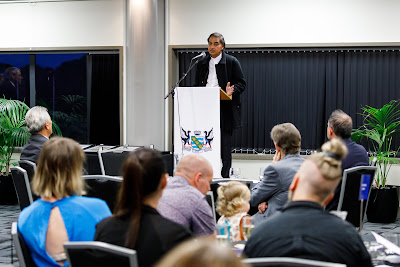 Photo from the 2021 Civic Awards held at Waikato Stadium, Hamilton, New Zealand. Taken: Thursday 8 April 2021.  Photo: Mike Walen / KeyImagery Photography. Copyright: © Hamilton City Council.