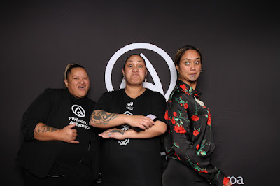 Photo from the TWoA Tāmaki Makaurau 2023 Graduations (Ceremony 6 @ 8pm), held at the Due Drop Events Centre, Manukau, Auckland, New Zealand on Thursday, 8 June, 2023. Photo: InstaBooth by KeyImagery Photography. Copyright: © Te Wānanga o Aotearoa.