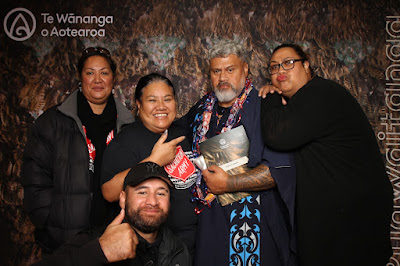 Booth photo from the TWoA Tainui 2023 Graduations (Ceremony 3 - Thursday Morning), held at Hamilton Boys High School, Hamilton, Waikato, New Zealand on Thursday, 20 April, 2023. Photo: InstaBooth / KeyImagery Photography. Copyright: © Te Wānanga o Aotearoa.