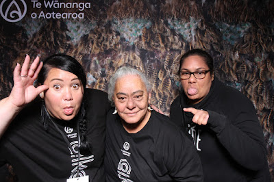 Booth photo from the TWoA Tainui 2021 Graduations (Friday - Ceremony 3),  held at Elim Church, Te Rapa, Hamilton, New Zealand. Taken: Friday 23 April 2021. Photo: InstaBooth / KeyImagery Photography. Copyright: © Te Wānanga o Aotearoa.