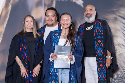 Photo from the TWoA Te Tai Tokerau 2024 Graduation (Whangarei), held at Semenoff Stadium in Whangarei, Northland, New Zealand on Thursday, 9 May, 2024. Photo by Alick Saunders for KeyImagery Photography. Copyright: © Te Wānanga o Aotearoa.