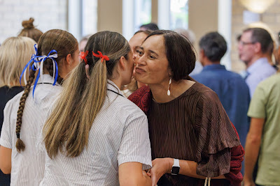 Photo from the New Staff & Student Pōwhiri event held in the All Saints Chapel at Waikato Diocesan in Hamilton, Waikato, New Zealand on Wednesday, 7 Feb,ruary 2024. Photo by Mike Walen / KeyImagery Photography. Copyright: © Waikato Diocesan School for Girls.