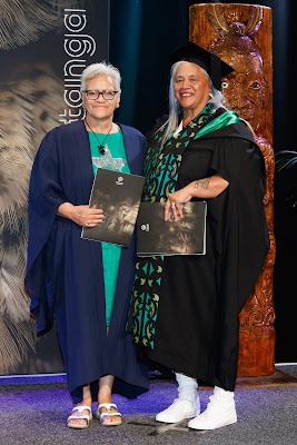 Photo from the TWoA Tainui 2025 Graduations (Ceremony 2 @ 2pm) held at Claudelands Event Centre in Hamilton, Waikato, New Zealand on Tuesday, 29 April, 2025. Photography by Mike Walen / KeyImagery Photography. Copyright: © 2025 Te Wānanga o Aotearoa.