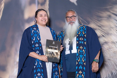 Photo from the TWoA Te Tai Tokerau 2024 Graduation (Whangarei), held at Semenoff Stadium in Whangarei, Northland, New Zealand on Thursday, 9 May, 2024. Photo by Alick Saunders for KeyImagery Photography. Copyright: © Te Wānanga o Aotearoa.