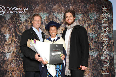 Booth photo from the TWoA Waiariki 2023 Graduations (Waiwhero), held at Te Puia, Rotorua, Bay of Plenty, New Zealand on Friday, 12 May, 2023. Photo: Instabooth by KeyImagery. Copyright: © Te Wānanga o Aotearoa.