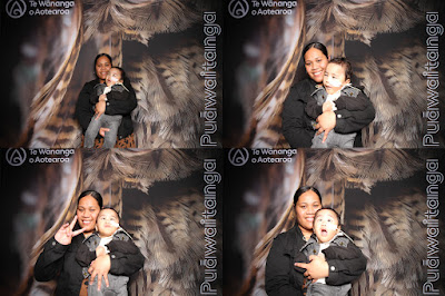 Booth photo from Ceremony 3 of the TWoA Tāmaki Makaurau 2025 Graduations (March 2025) held at the Mangere Arts Centre in Auckland, New Zealand on Wednesday, 12 March, 2025. Photo: InstaBooth by KeyImagery Photography. Copyright: © 2025 Te Wānanga o Aotearoa.