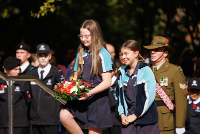 Photo from the Anzac Day 2025 Civic Service held at Memorial Park in Hamilton, Waikato, New Zealand on Friday, 25 April, 2025. Photography by Mike Walen / KeyImagery Photography. Copyright: © 2025 Hamilton City Council.