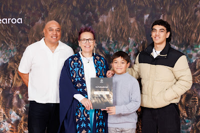 Photo from Ceremony 2 of the TWoA Tāmaki Makaurau 2025 Graduations (May 2025) held at the Mangere Arts Centre in Auckland, New Zealand on Monday, 26 May, 2025. Photo by Mike Walen / KeyImagery Photography. Copyright: © 2025 Te Wānanga o Aotearoa.