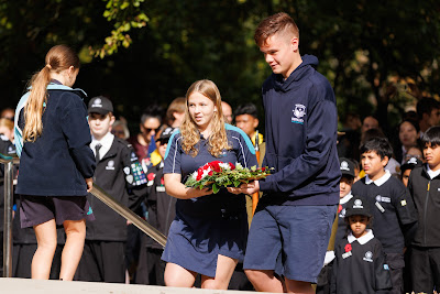 Photo from the Anzac Day 2025 Civic Service held at Memorial Park in Hamilton, Waikato, New Zealand on Friday, 25 April, 2025. Photography by Mike Walen / KeyImagery Photography. Copyright: © 2025 Hamilton City Council.