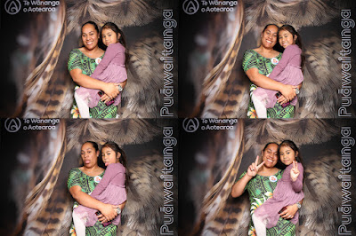 Booth photo from Ceremony 3 of the TWoA Tāmaki Makaurau 2025 Graduations (March 2025) held at the Mangere Arts Centre in Auckland, New Zealand on Wednesday, 12 March, 2025. Photo: InstaBooth by KeyImagery Photography. Copyright: © 2025 Te Wānanga o Aotearoa.