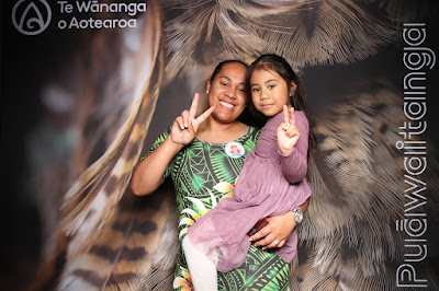 Booth photo from Ceremony 3 of the TWoA Tāmaki Makaurau 2025 Graduations (March 2025) held at the Mangere Arts Centre in Auckland, New Zealand on Wednesday, 12 March, 2025. Photo: InstaBooth by KeyImagery Photography. Copyright: © 2025 Te Wānanga o Aotearoa.