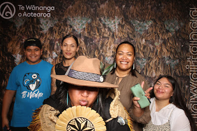 Booth photo from the TWoA Tainui 2023 Graduations (Ceremony 3 - Thursday Morning), held at Hamilton Boys High School, Hamilton, Waikato, New Zealand on Thursday, 20 April, 2023. Photo: InstaBooth / KeyImagery Photography. Copyright: © Te Wānanga o Aotearoa.
