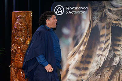 Photo from the TWoA Tainui 2025 Graduations (Ceremony 2 @ 2pm) held at Claudelands Event Centre in Hamilton, Waikato, New Zealand on Tuesday, 29 April, 2025. Photography by Mike Walen / KeyImagery Photography. Copyright: © 2025 Te Wānanga o Aotearoa.