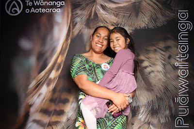 Booth photo from Ceremony 3 of the TWoA Tāmaki Makaurau 2025 Graduations (March 2025) held at the Mangere Arts Centre in Auckland, New Zealand on Wednesday, 12 March, 2025. Photo: InstaBooth by KeyImagery Photography. Copyright: © 2025 Te Wānanga o Aotearoa.