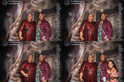 Booth photo from Ceremony 3 of the TWoA Tāmaki Makaurau 2025 Graduations (March 2025) held at the Mangere Arts Centre in Auckland, New Zealand on Wednesday, 12 March, 2025. Photo: InstaBooth by KeyImagery Photography. Copyright: © 2025 Te Wānanga o Aotearoa.