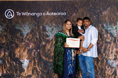 Photo from the TWoA Tāmaki Makaurau 2023 November Graduations (Ceremony 1 @ 1pm), held at the Due Drop Events Centre, Manukau, Auckland, New Zealand on Tuesday, 28 November, 2023. Photo: Mike Walen / KeyImagery Photography. Copyright: © Te Wānanga o Aotearoa.