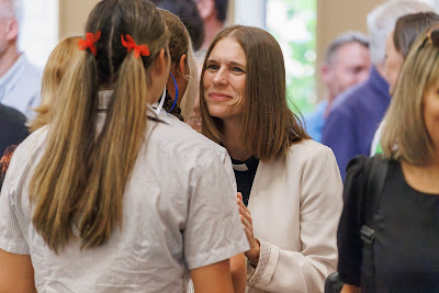 Photo from the New Staff & Student Pōwhiri event held in the All Saints Chapel at Waikato Diocesan in Hamilton, Waikato, New Zealand on Wednesday, 7 Feb,ruary 2024. Photo by Mike Walen / KeyImagery Photography. Copyright: © Waikato Diocesan School for Girls.