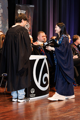 Photo from the TWoA Tāmaki Makaurau 2023 Graduations (Ceremony 2 @ 3pm), held at the Due Drop Events Centre, Manukau, Auckland, New Zealand on Wednesday, 7 June, 2023. Photo: Mike Walen / KeyImagery Photography. Copyright: © Te Wānanga o Aotearoa.