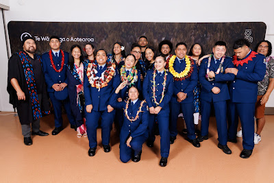 Photo from Ceremony 1 of the TWoA Tāmaki Makaurau 2025 Graduations (May 2025) held at the Mangere Arts Centre in Auckland, New Zealand on Monday, 26 May, 2025. Photo by Mike Walen / KeyImagery Photography. Copyright: © 2025 Te Wānanga o Aotearoa.