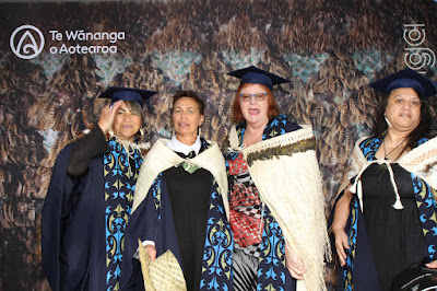 Booth photo from the TWoA Waiariki 2023 Graduations (Waiwhero), held at Te Puia, Rotorua, Bay of Plenty, New Zealand on Friday, 12 May, 2023. Photo: Instabooth by KeyImagery. Copyright: © Te Wānanga o Aotearoa.