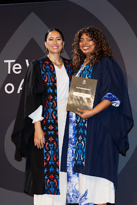 Photo from Ceremony 6 of the TWoA Tāmaki Makaurau 2025 Graduations (May 2025) held at the Mangere Arts Centre in Auckland, New Zealand on Wednesday, 28 May, 2025. Photo by Mike Walen / KeyImagery Photography. Copyright: © 2025 Te Wānanga o Aotearoa.