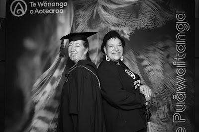 Booth photo from the TWoA Waiariki 2024 Graduations (Tauranga Moana), held at Bethlehem Baptist Church, Tauranga, Bay of Plenty, New Zealand on Friday, 3 May, 2024. Photo: InstaBooth by KeyImagery Photography. Copyright: © Te Wānanga o Aotearoa.