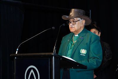 Photo from the TWoA Tainui 2025 Graduations (Ceremony 1 @ 10am) held at Claudelands Event Centre in Hamilton, Waikato, New Zealand on Tuesday, 29 April, 2025. Photography by Mike Walen / KeyImagery Photography. Copyright: © 2025 Te Wānanga o Aotearoa.