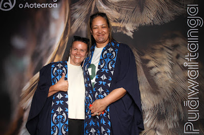 Photo from the TWoA Waiariki 2025 Graduation (Ōpōtiki) held at the De Luxe Theatre in Ōpōtiki, Bay of Plenty, New Zealand on Friday, 23 May, 2025. Photo: InstaBooth by KeyImagery Photography. Copyright: © 2025 Te Wānanga o Aotearoa.
