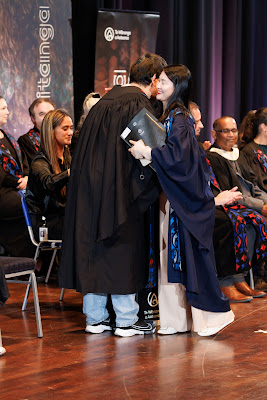 Photo from the TWoA Tāmaki Makaurau 2023 Graduations (Ceremony 2 @ 3pm), held at the Due Drop Events Centre, Manukau, Auckland, New Zealand on Wednesday, 7 June, 2023. Photo: Mike Walen / KeyImagery Photography. Copyright: © Te Wānanga o Aotearoa.