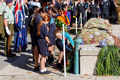 Photo from the Anzac Civic Parade/Service held at Memorial Park, Hamilton, New Zealand. Taken: Sunday, 25 April 2021. Photo: Mike Walen / KeyImagery Photography. Copyright: © Hamilton City Council.
