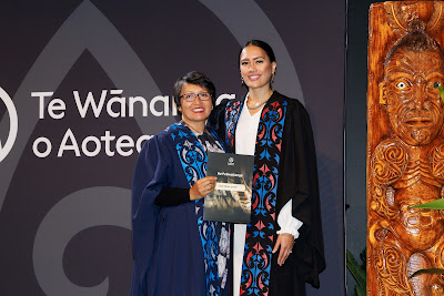 Photo from Ceremony 6 of the TWoA Tāmaki Makaurau 2025 Graduations (May 2025) held at the Mangere Arts Centre in Auckland, New Zealand on Wednesday, 28 May, 2025. Photo by Mike Walen / KeyImagery Photography. Copyright: © 2025 Te Wānanga o Aotearoa.