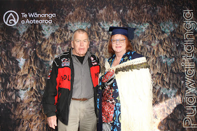 Booth photo from the TWoA Waiariki 2023 Graduations (Waiwhero), held at Te Puia, Rotorua, Bay of Plenty, New Zealand on Friday, 12 May, 2023. Photo: Instabooth by KeyImagery. Copyright: © Te Wānanga o Aotearoa.