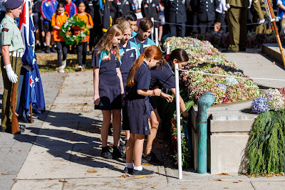 Photo from the Anzac Civic Parade/Service held at Memorial Park, Hamilton, New Zealand. Taken: Sunday, 25 April 2021. Photo: Mike Walen / KeyImagery Photography. Copyright: © Hamilton City Council.