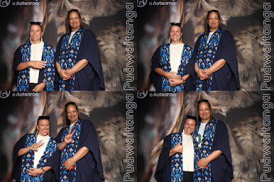 Photo from the TWoA Waiariki 2025 Graduation (Ōpōtiki) held at the De Luxe Theatre in Ōpōtiki, Bay of Plenty, New Zealand on Friday, 23 May, 2025. Photo: InstaBooth by KeyImagery Photography. Copyright: © 2025 Te Wānanga o Aotearoa.