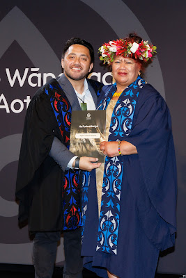 Photo from Ceremony 6 of the TWoA Tāmaki Makaurau 2025 Graduations (May 2025) held at the Mangere Arts Centre in Auckland, New Zealand on Wednesday, 28 May, 2025. Photo by Mike Walen / KeyImagery Photography. Copyright: © 2025 Te Wānanga o Aotearoa.