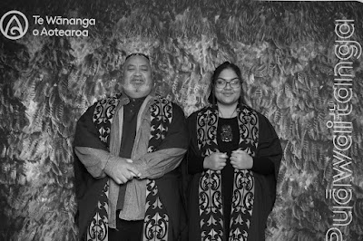 Booth photo from the TWoA Waiariki 2023 Graduations (Whakatāne), held at the Baptist Church, Whakatāne, Bay of Plenty, New Zealand on Wednesday, 17 May, 2023. Photo: Mike Walen / KeyImagery Photography. Copyright: © Te Wānanga o Aotearoa.