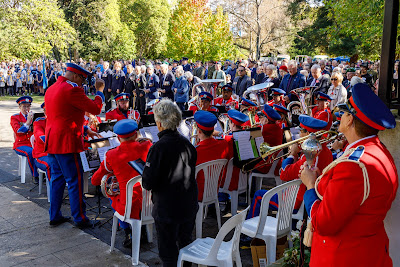 Photo from the Anzac Civic Parade/Service held at Memorial Park, Hamilton, New Zealand. Taken: Sunday, 25 April 2021. Photo: Mike Walen / KeyImagery Photography. Copyright: © Hamilton City Council.