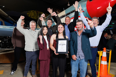 Photo from the 2024 Bay of Plenty CCNZ Hynds Construction Awards held at Classic Flyers in Mt Maunganui, Tauranga, New Zealand on Friday,  11 October, 2024. Photography: Mike Walen / KeyImagery Photography. Copyright: © 2024 Civil Contractors New Zealand.