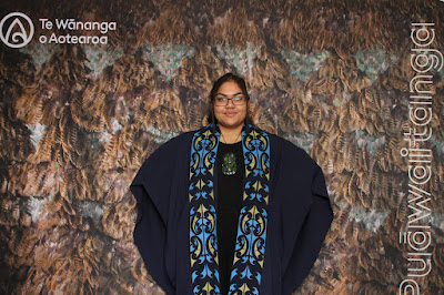 Booth photo from the TWoA Waiariki 2023 Graduations (Whakatāne), held at the Baptist Church, Whakatāne, Bay of Plenty, New Zealand on Wednesday, 17 May, 2023. Photo: Mike Walen / KeyImagery Photography. Copyright: © Te Wānanga o Aotearoa.