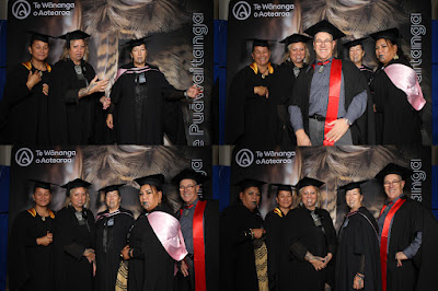 Booth photo from the TWoA Waiariki 2024 Graduations (Tauranga Moana), held at Bethlehem Baptist Church, Tauranga, Bay of Plenty, New Zealand on Friday, 3 May, 2024. Photo: InstaBooth by KeyImagery Photography. Copyright: © Te Wānanga o Aotearoa.