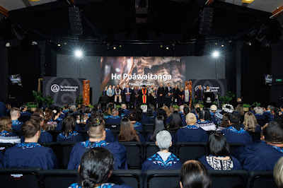 Photo from the TWoA Tāmaki Makaurau 2024 Graduations (Ceremony 5 @ 2pm), held at Church Unlimited, Glendene, Auckland, New Zealand on Wednesday, 26 June, 2024. Photo: Mike Walen / KeyImagery Photography. Copyright: © Te Wānanga o Aotearoa.