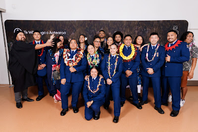 Photo from Ceremony 1 of the TWoA Tāmaki Makaurau 2025 Graduations (May 2025) held at the Mangere Arts Centre in Auckland, New Zealand on Monday, 26 May, 2025. Photo by Mike Walen / KeyImagery Photography. Copyright: © 2025 Te Wānanga o Aotearoa.