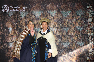 Booth photo from the TWoA Waiariki 2023 Graduations (Waiwhero), held at Te Puia, Rotorua, Bay of Plenty, New Zealand on Friday, 12 May, 2023. Photo: Instabooth by KeyImagery. Copyright: © Te Wānanga o Aotearoa.