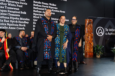 Photo from the TWoA Tāmaki Makaurau 2024 Graduations (Ceremony 3 @ 2pm), held at Church Unlimited, Glendene, Auckland, New Zealand on Tuesday, 25 June, 2024. Photo: Mike Walen / KeyImagery Photography. Copyright: © Te Wānanga o Aotearoa.